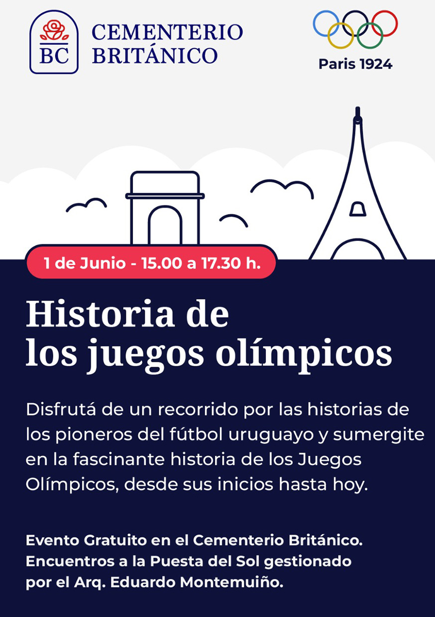 Historia de los juegos olímpicos Cementerio Británico Montevideo