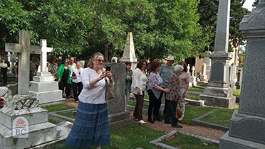 Homenaje al ingeniero George Nancollas Cementerio Británico Montevideo