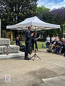 Remembrance day 2024 Cementerio Británico Montevideo