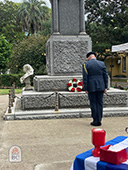 Remembrance day 2024 Cementerio Británico Montevideo