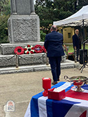 Remembrance day 2024 Cementerio Británico Montevideo