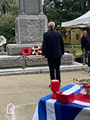 Remembrance day 2024 Cementerio Británico Montevideo