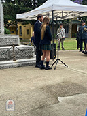 Remembrance day 2024 Cementerio Británico Montevideo