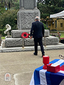 Remembrance day 2024 Cementerio Británico Montevideo